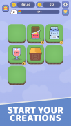 Merge Kawaii Food - Evolution & Clicker Game screenshot 8