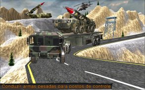 Caminhão de exército de carga screenshot 4