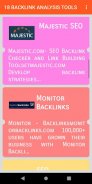 18 Backlink analysis tools screenshot 5