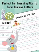 Kids Learn Cursive ABC Writing screenshot 5