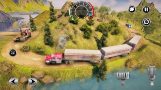 Road Train Truck Driving Sim: Long Trailer Cargo screenshot 2