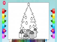 Christmas Book Coloring Pages and Puzzles for Kids screenshot 1