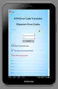 ATM Error Code Translator- NCR screenshot 9