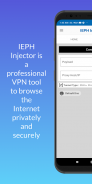 IEPH Injector - (SSH/Proxy/VPN) screenshot 5