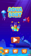 Aqua Sort - The Color Liquid Puzzle screenshot 2