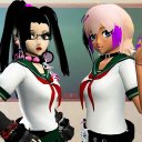 SchoolGirl AI 3D Anime Sandbox icon