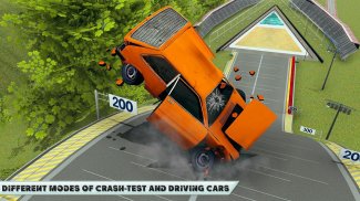 Car Crash Driving Simulator: Beam Car Jump Arena screenshot 0