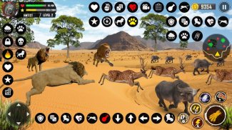 Lion Simulator Animal Games 3D screenshot 5