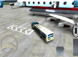 وقوف السيارات 3D المطار حافلة screenshot 9