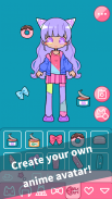 Cute Girl Avatar Maker - Cute Avatar Creator Game screenshot 10