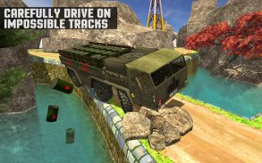 US Offroad Army Truck Mengemudi Kendaraan Darat 3D screenshot 2