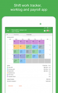 Green Timesheet - shift work log and payroll app screenshot 9