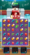 Empire School: Match 3 Puzzles screenshot 5