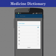 Medicine Dictionary screenshot 0