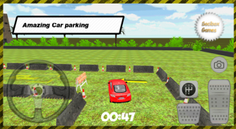 स्पोर्ट्स कार पार्किंग 3 डी screenshot 4