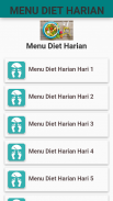 Menu Diet Harian screenshot 1