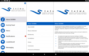 SASMA Members App screenshot 1