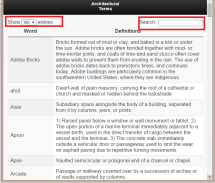Architectural Terms screenshot 1