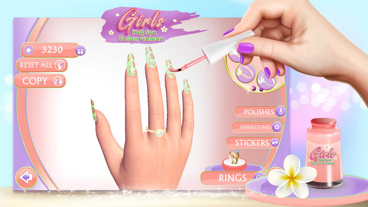 Girls Nail Spa Salon Games - Загрузить APK для Android | Aptoide