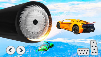 Superhero Car Stunts Racing screenshot 1