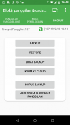 Pemblokir Panggilan & Cadangan screenshot 5