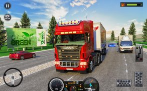 Euro Truck Driving Simulator Transport Truck Games screenshot 9