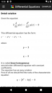 Differential Equations Steps screenshot 3