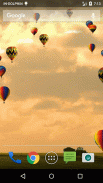 Balloon Live Wallpaper - Hot Air Balloon screenshot 2