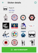 Judo Stickers - WAStickerApps screenshot 1