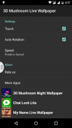 3D Mushroom-Sun Live Wallpaper screenshot 3