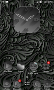 Tha_Black_Widget_Clock screenshot 1