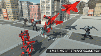 لعبة روبوت الهواء - روبوت طائر screenshot 1