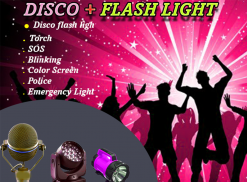Disco Flash Light (led flash light) screenshot 0