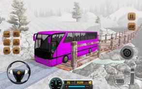 Uphill Bus Pelatih Mengemudi Simulator 2018 screenshot 11