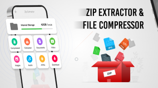 Zip Extractor - Zip UnZIP RAR screenshot 1
