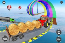 Tractor Game Stunt Racing screenshot 1