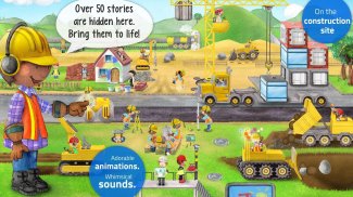 Tiny Builders: Crane, Digger, Bulldozer for Kids screenshot 7