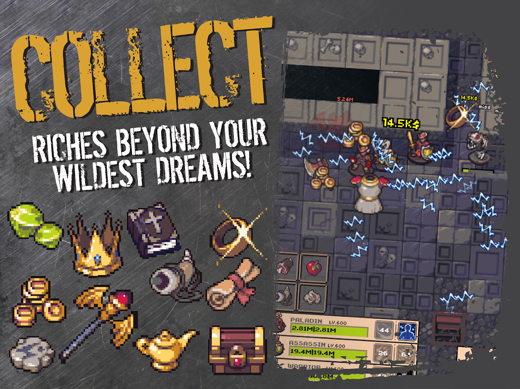 Idle Sword 2 0 99 ดาวโหลด Apk ของแอนดรอยด Aptoide - roblox เมอลงดนเจยน 100 รอบเพลยมาก dungeon quest