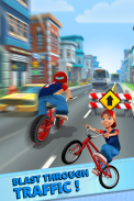 Bike Blast- Bike Race Rush screenshot 1