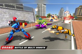 Game transformasi & menembak robot Scorpion screenshot 1