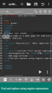 anWriter free - редактор HTML screenshot 2
