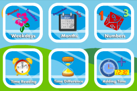 Learn Clock,Day & Month - Kids screenshot 6