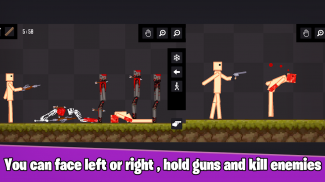 People Stickman Playground : Ragdoll Zombie Stick screenshot 7