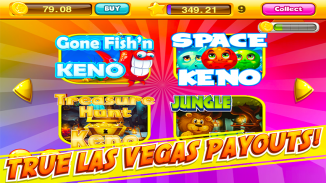 Keno Numbers Free Keno Games screenshot 1