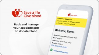 NHS Give Blood screenshot 3