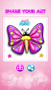 Glitter Butterfly Coloring - L screenshot 7