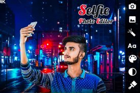 Selfie Photo Editor screenshot 2