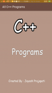 All C++ Programs screenshot 0