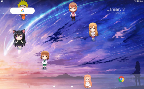 Anime Live2D Fond d'écran screenshot 8