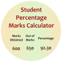 Student Marks Percentage Calculator Icon